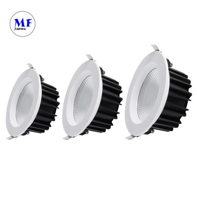 Đèn âm trần COB LED giá xuất xưởng IP40, chao khuếch tán PC trắng sữa, góc chiếu 60°, Triac 0-10V Dali-2 Dali Dt8 Tuya Zigbee điều chỉnh độ sáng 10W