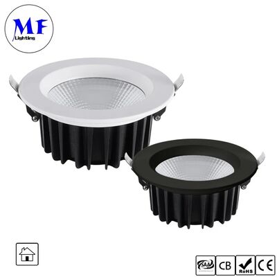 Đèn LED âm trần COB 15W Triac /0-10V/Dali-2/Tuya Zigbee có thể điều chỉnh độ sáng 100lm/W, góc chiếu 60°, chống chói, âm trần cho các địa điểm thương mại và dân cư