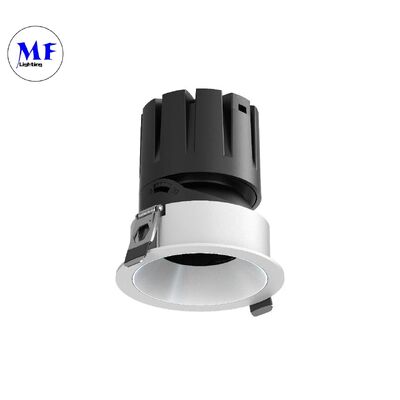 Đèn âm trần COB LED chống chói UGR<3 Góc chiếu 24°/36° 100LM/W Quang thông cao Triac 0-10V DALI-2 có thể điều chỉnh độ sáng Đèn chiếu điểm âm trần